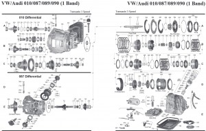 Схема 010 VW Audi